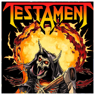 Testament Tour Shirt Front